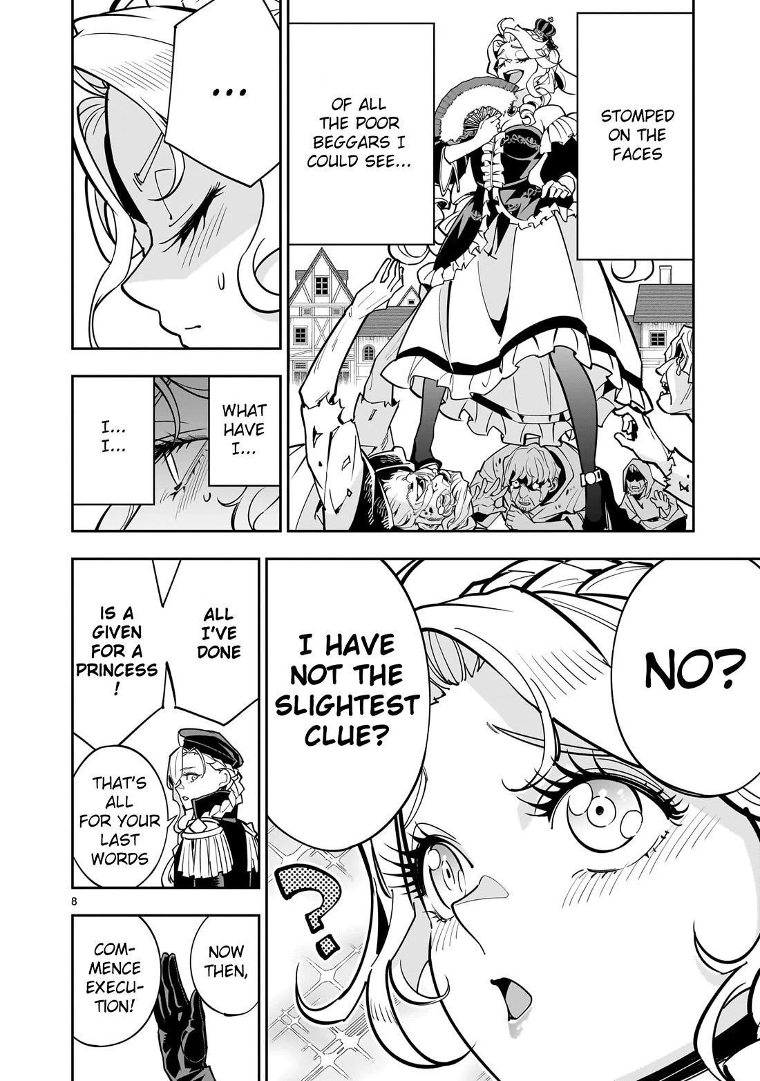 The Death Defying Princess Creates a Yuri Harem to Survive chapter 1 page 7