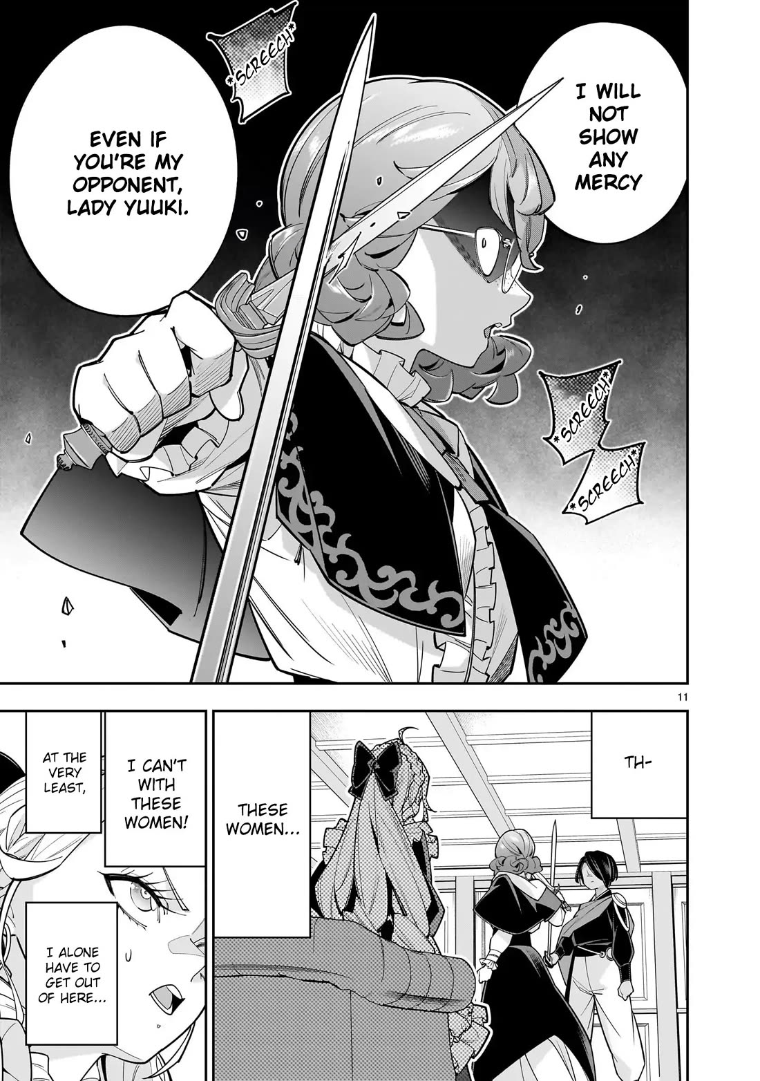 The Death Defying Princess Creates a Yuri Harem to Survive chapter 10 page 11