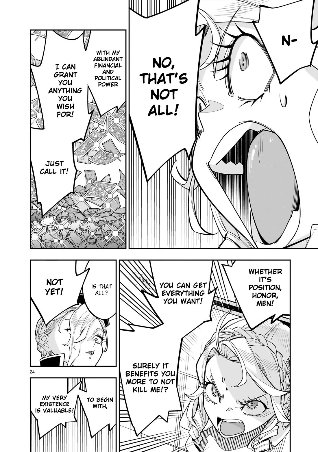 The Death Defying Princess Creates a Yuri Harem to Survive chapter 10 page 40