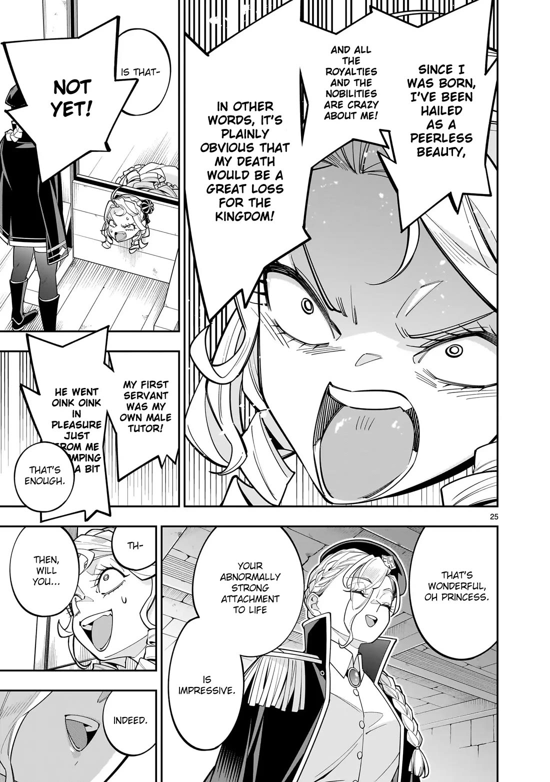 The Death Defying Princess Creates a Yuri Harem to Survive chapter 10 page 41