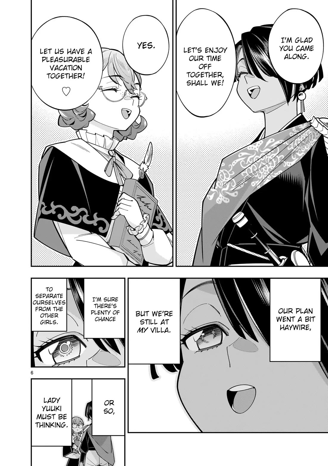 The Death Defying Princess Creates a Yuri Harem to Survive chapter 10 page 6