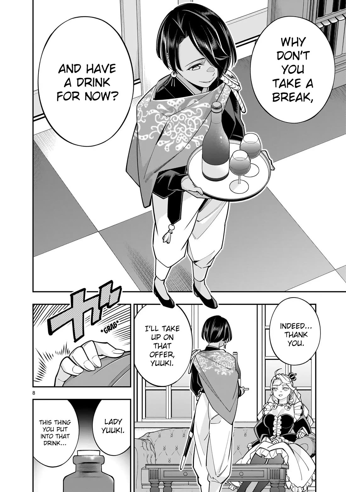 The Death Defying Princess Creates a Yuri Harem to Survive chapter 10 page 8