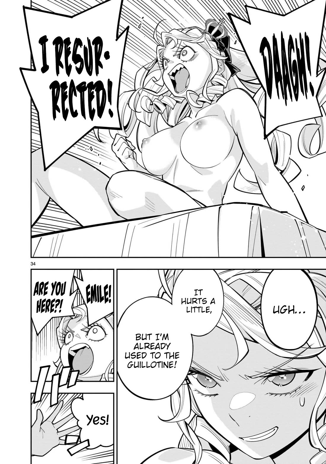 The Death Defying Princess Creates a Yuri Harem to Survive chapter 11 page 34
