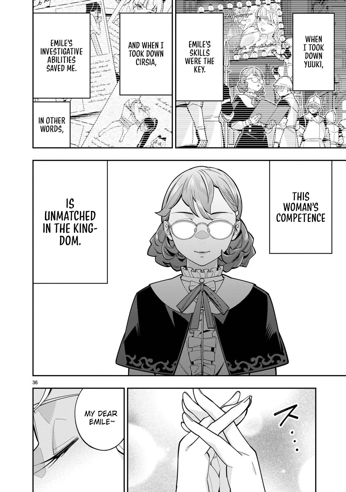 The Death Defying Princess Creates a Yuri Harem to Survive chapter 11 page 36