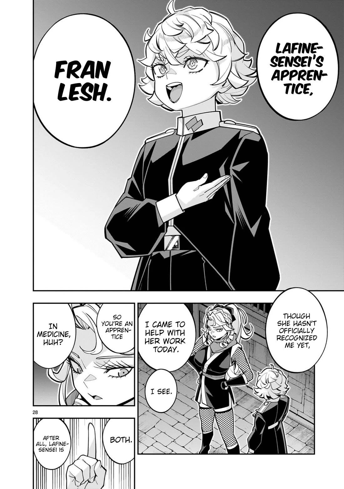 The Death Defying Princess Creates a Yuri Harem to Survive chapter 12 page 28