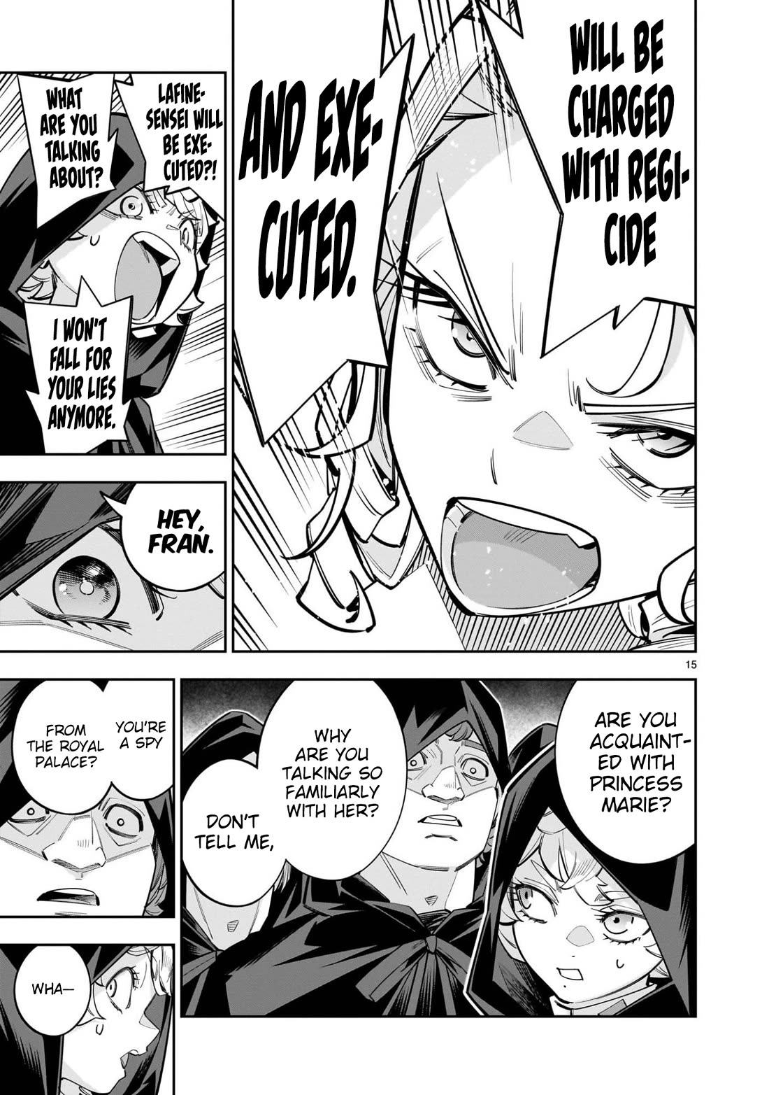The Death Defying Princess Creates a Yuri Harem to Survive chapter 13 page 16
