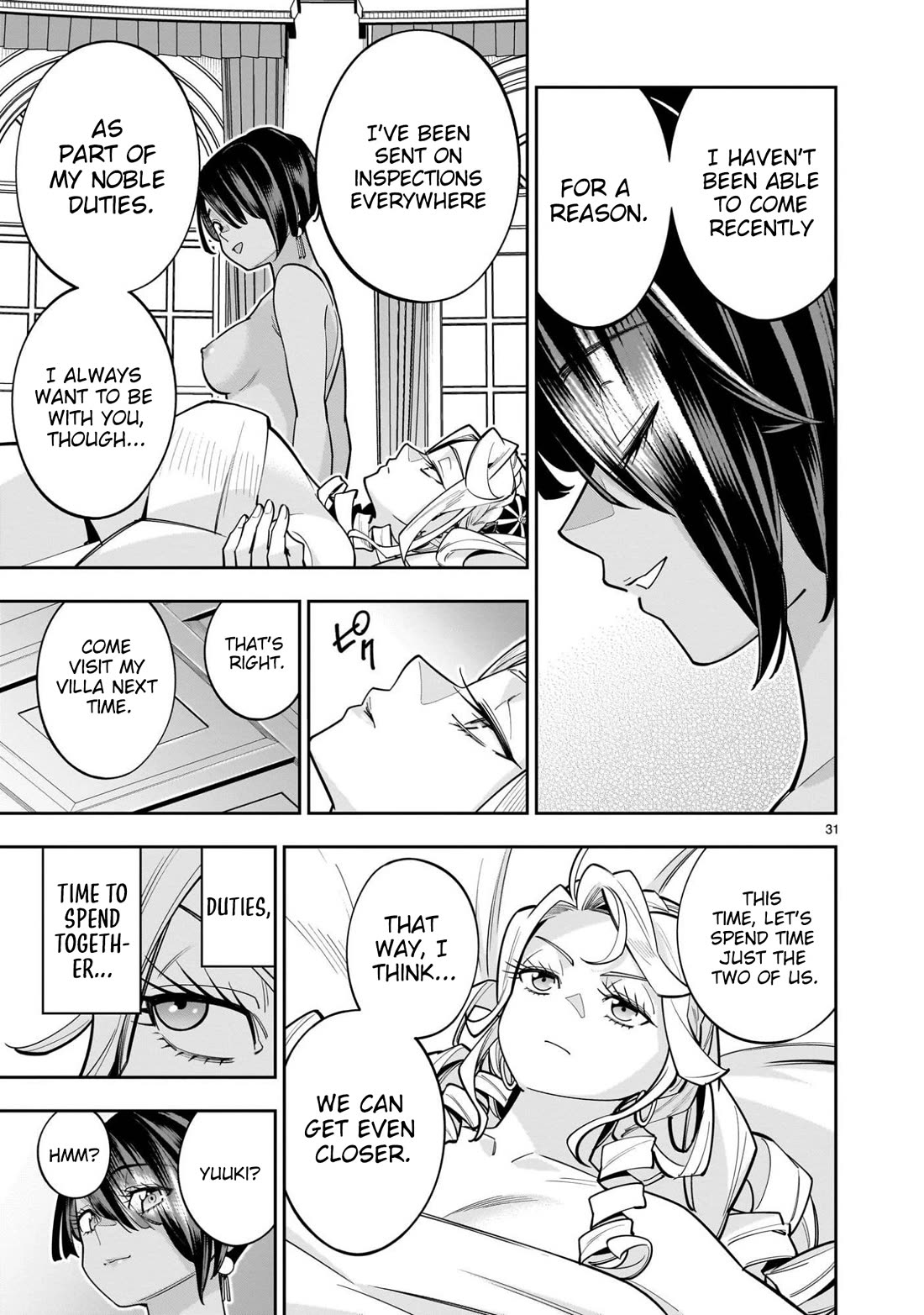 The Death Defying Princess Creates a Yuri Harem to Survive chapter 13 page 32