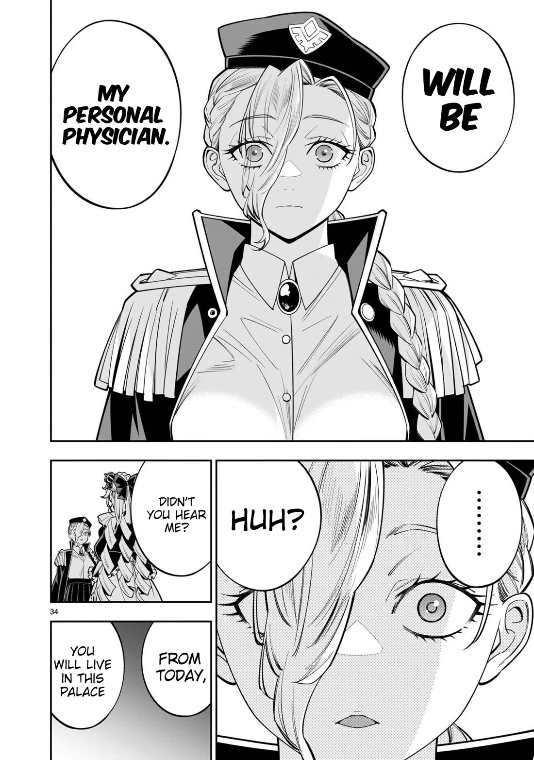 The Death Defying Princess Creates a Yuri Harem to Survive chapter 13 page 35