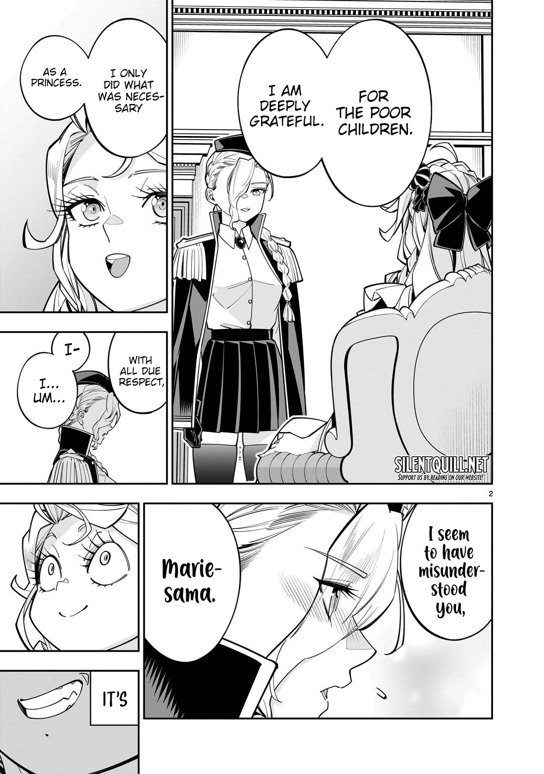 The Death Defying Princess Creates a Yuri Harem to Survive chapter 14 page 25
