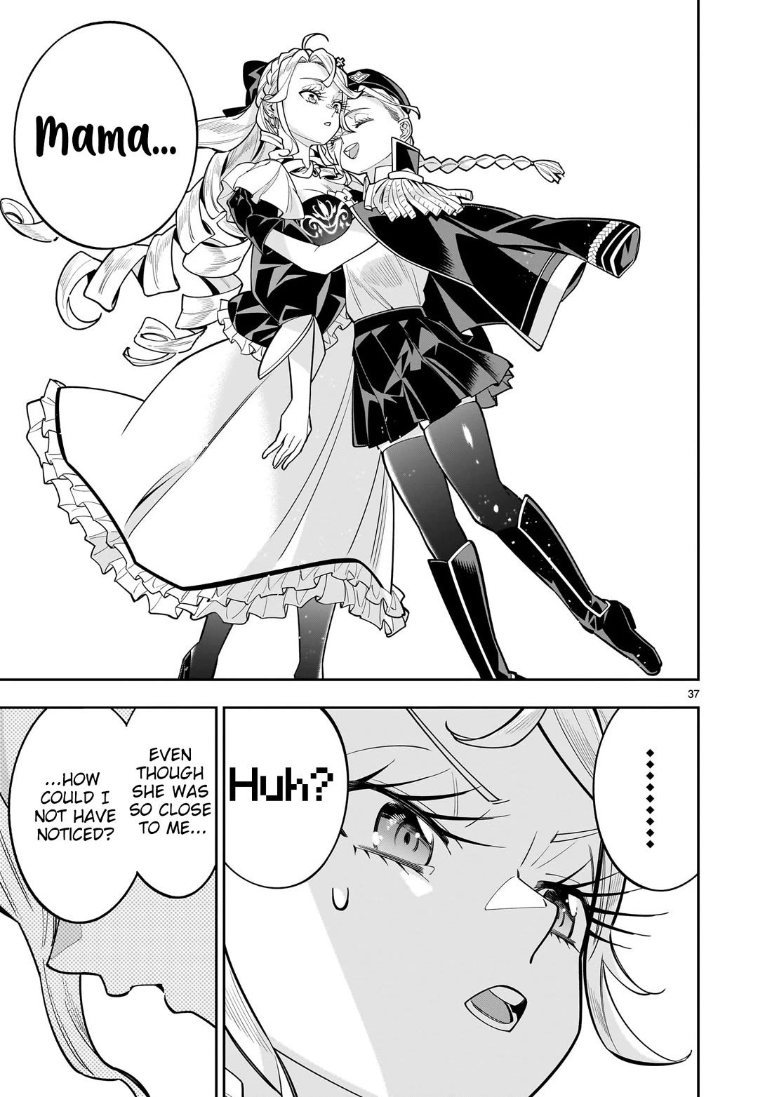 The Death Defying Princess Creates a Yuri Harem to Survive chapter 15 page 38