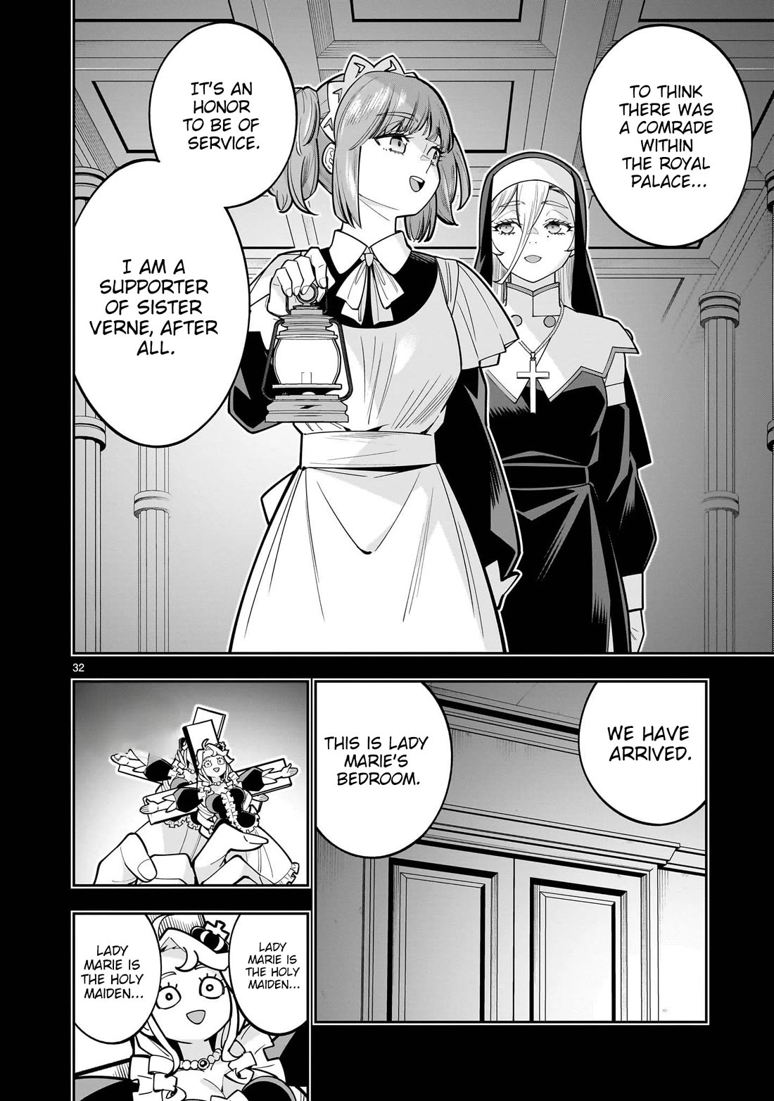 The Death Defying Princess Creates a Yuri Harem to Survive chapter 17 page 33
