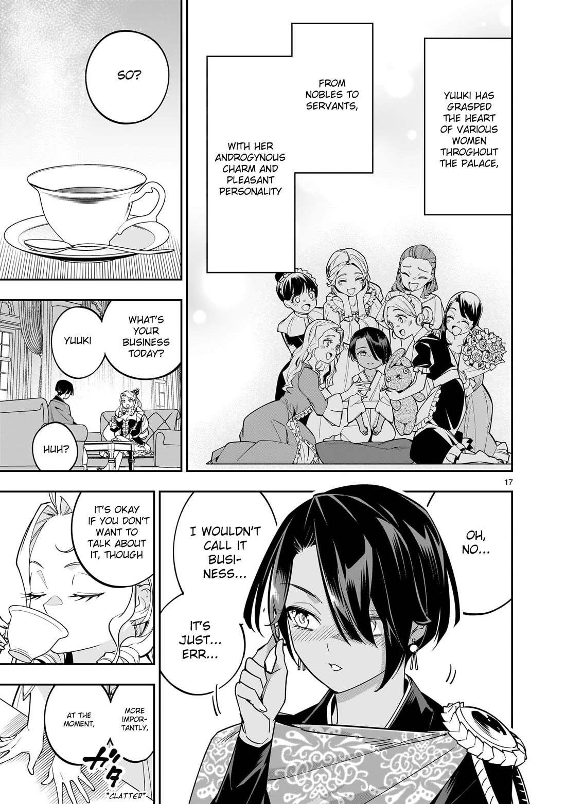 The Death Defying Princess Creates a Yuri Harem to Survive chapter 2 page 17