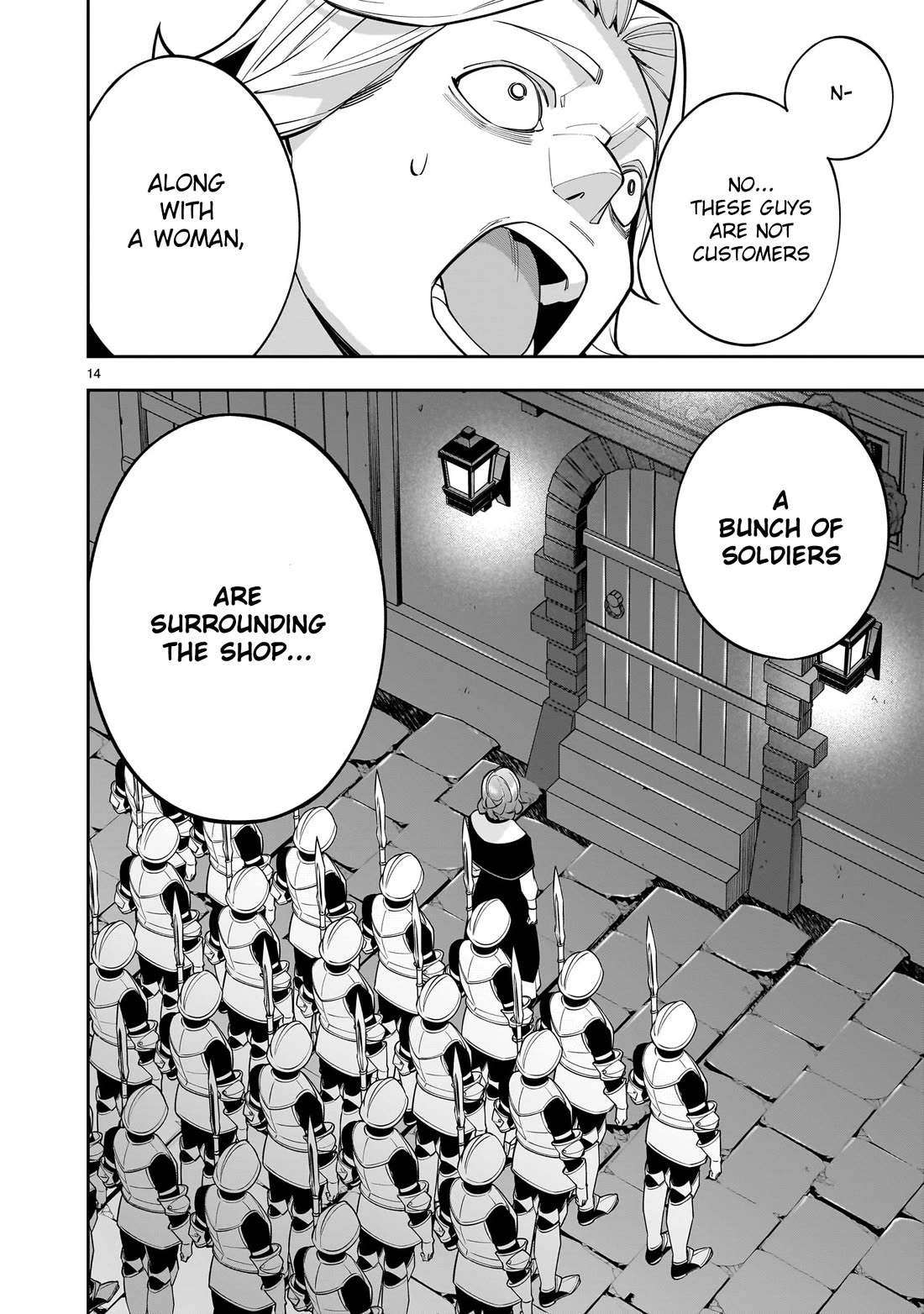 The Death Defying Princess Creates a Yuri Harem to Survive chapter 4 page 14