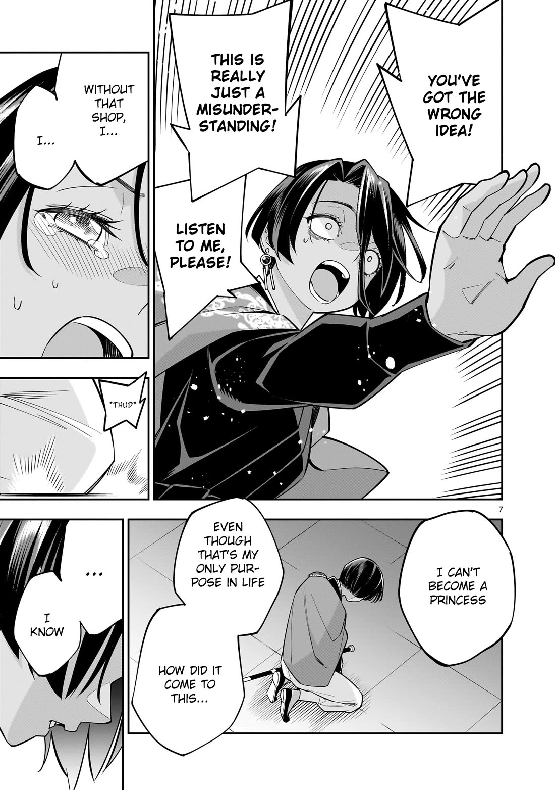 The Death Defying Princess Creates a Yuri Harem to Survive chapter 4 page 7