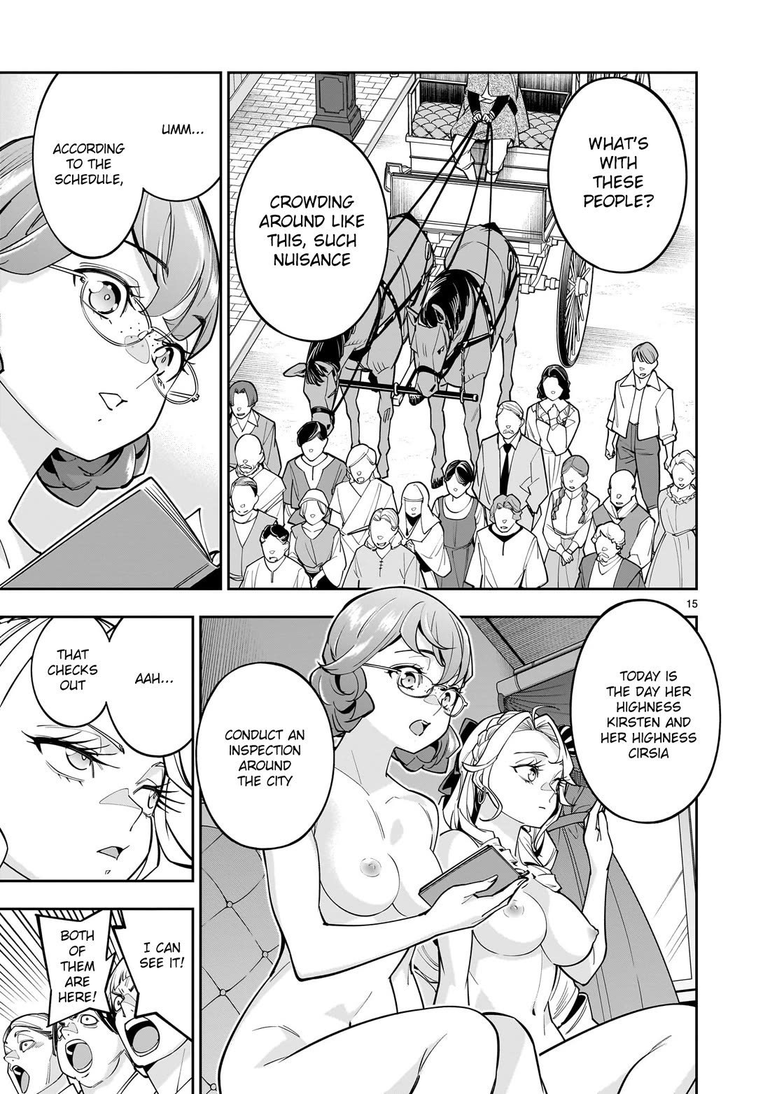 The Death Defying Princess Creates a Yuri Harem to Survive chapter 5 page 15