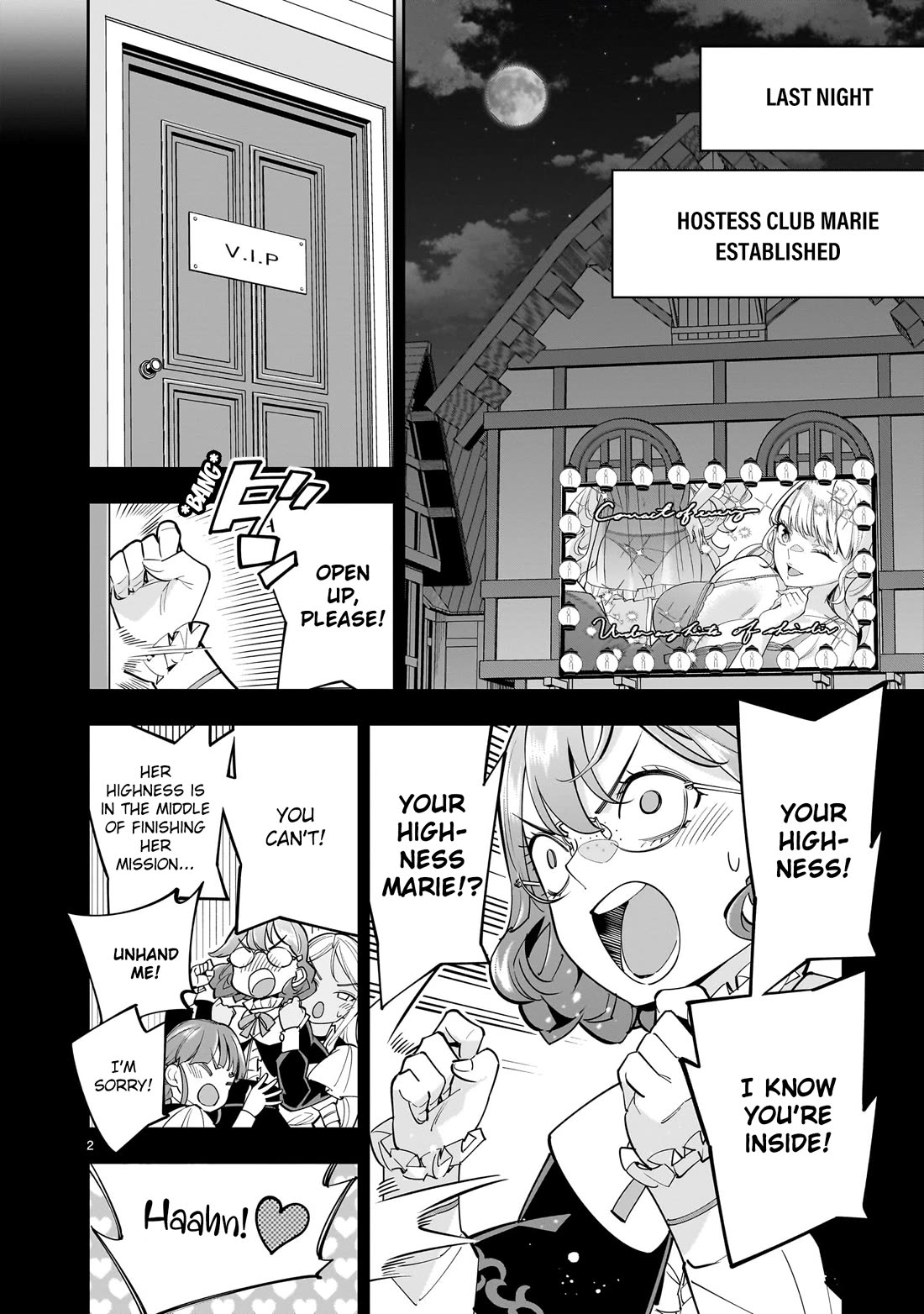 The Death Defying Princess Creates a Yuri Harem to Survive chapter 5 page 2