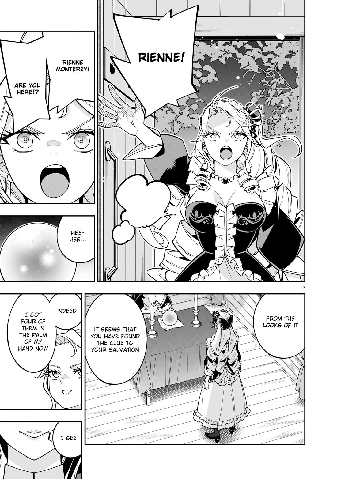 The Death Defying Princess Creates a Yuri Harem to Survive chapter 5 page 7