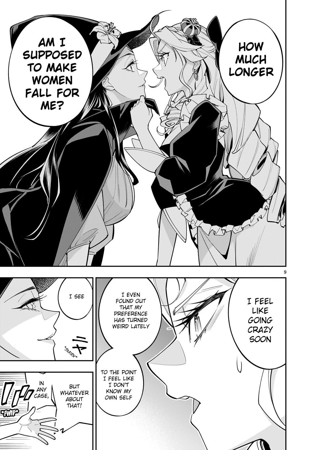 The Death Defying Princess Creates a Yuri Harem to Survive chapter 5 page 9