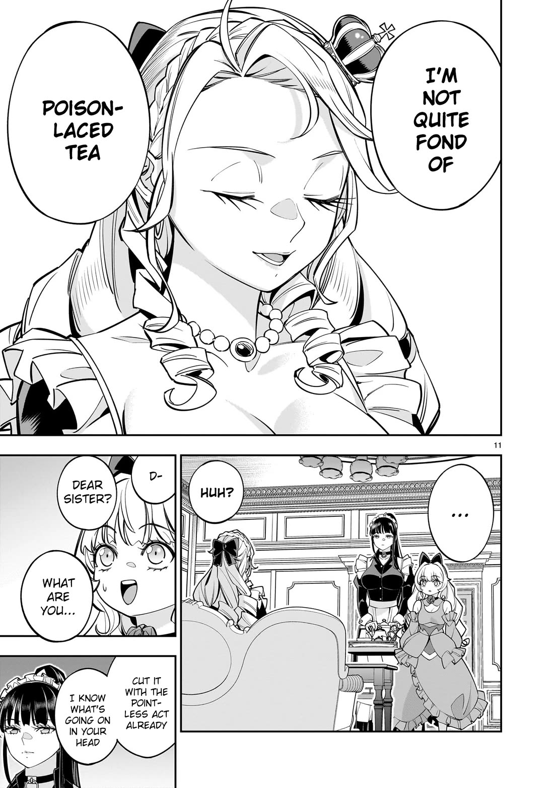 The Death Defying Princess Creates a Yuri Harem to Survive chapter 7 page 10