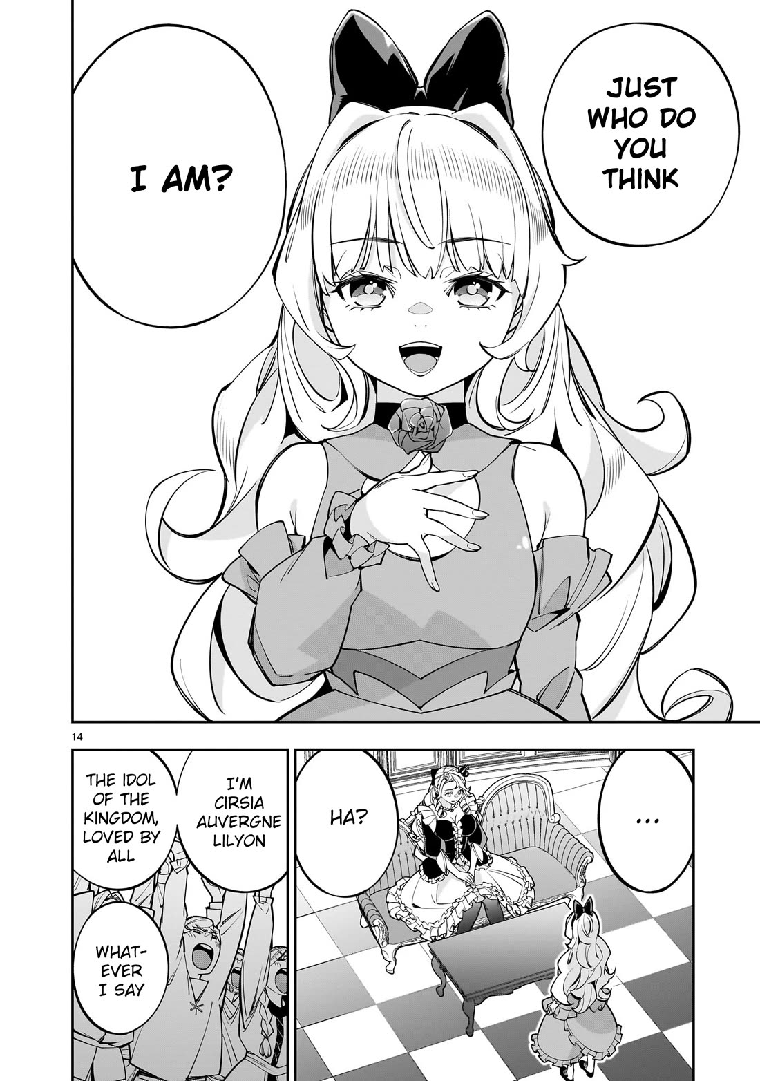 The Death Defying Princess Creates a Yuri Harem to Survive chapter 7 page 13