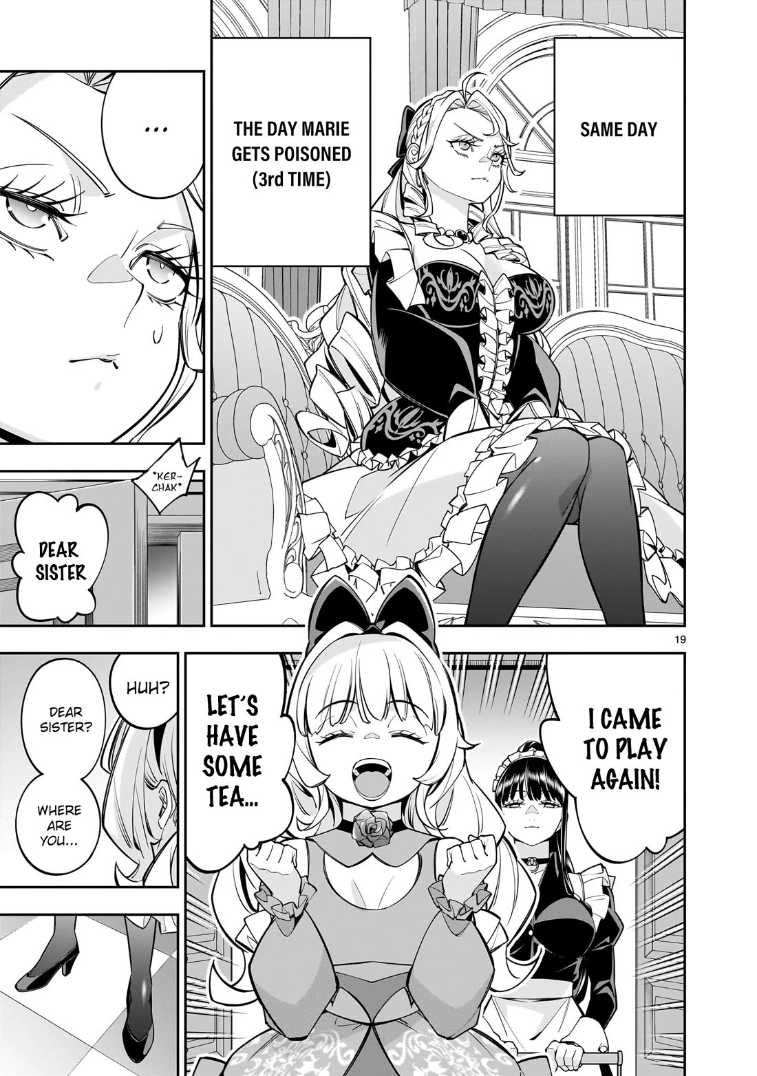 The Death Defying Princess Creates a Yuri Harem to Survive chapter 7 page 18