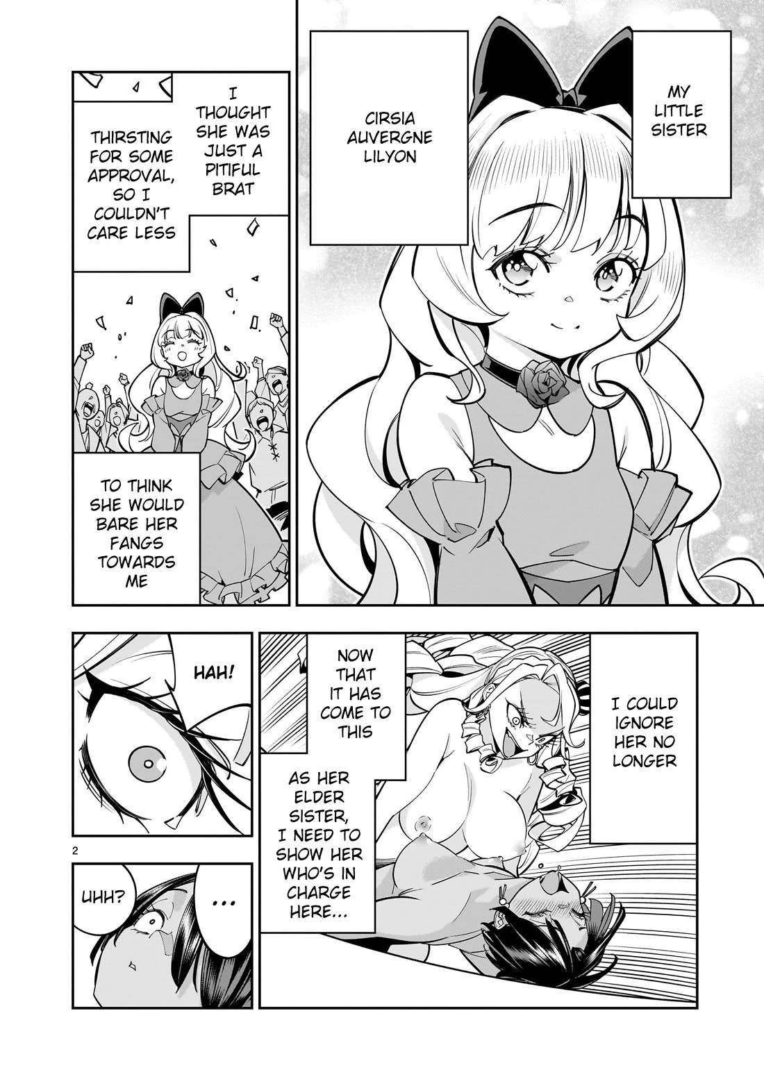 The Death Defying Princess Creates a Yuri Harem to Survive chapter 7 page 2