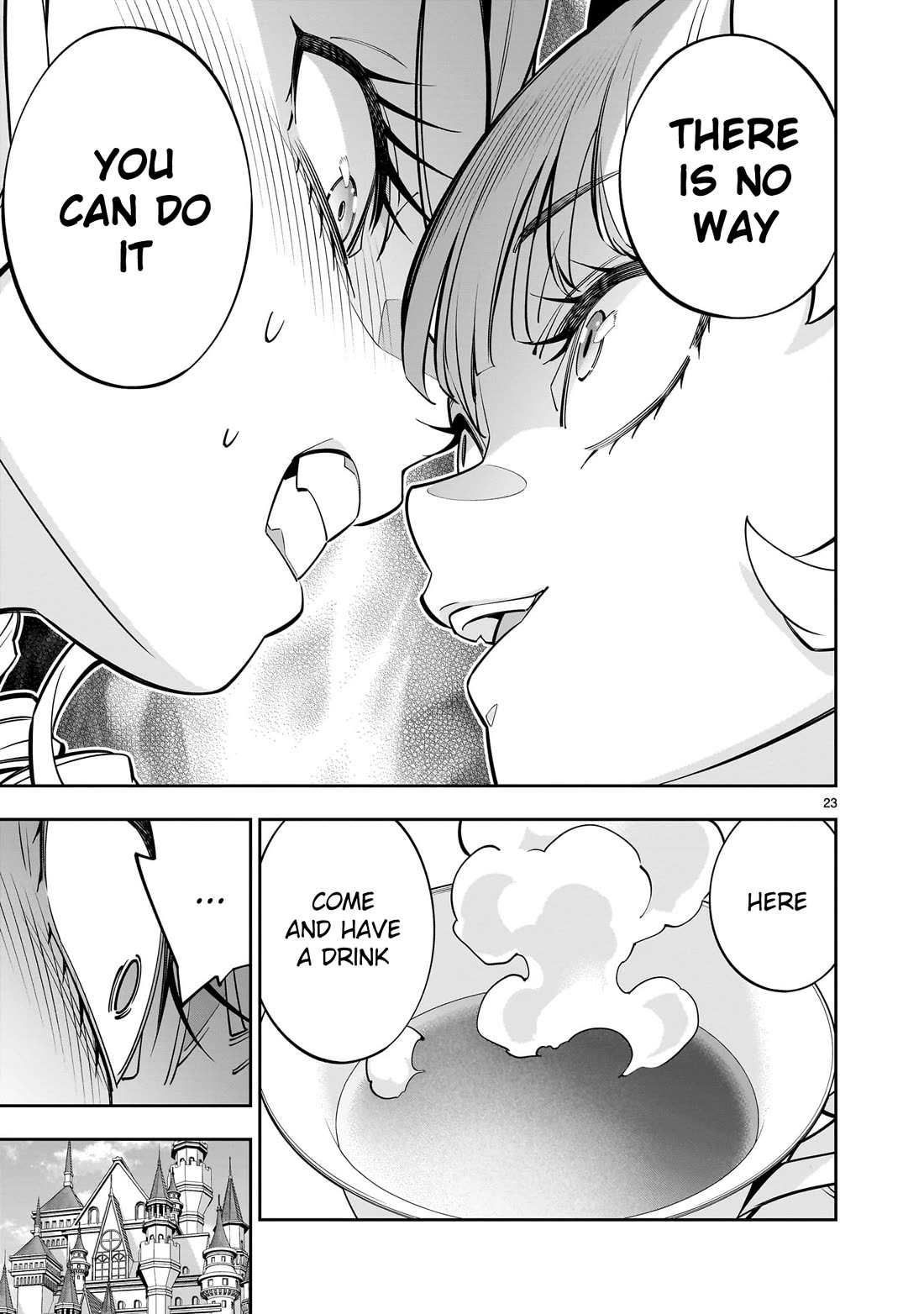 The Death Defying Princess Creates a Yuri Harem to Survive chapter 7 page 22