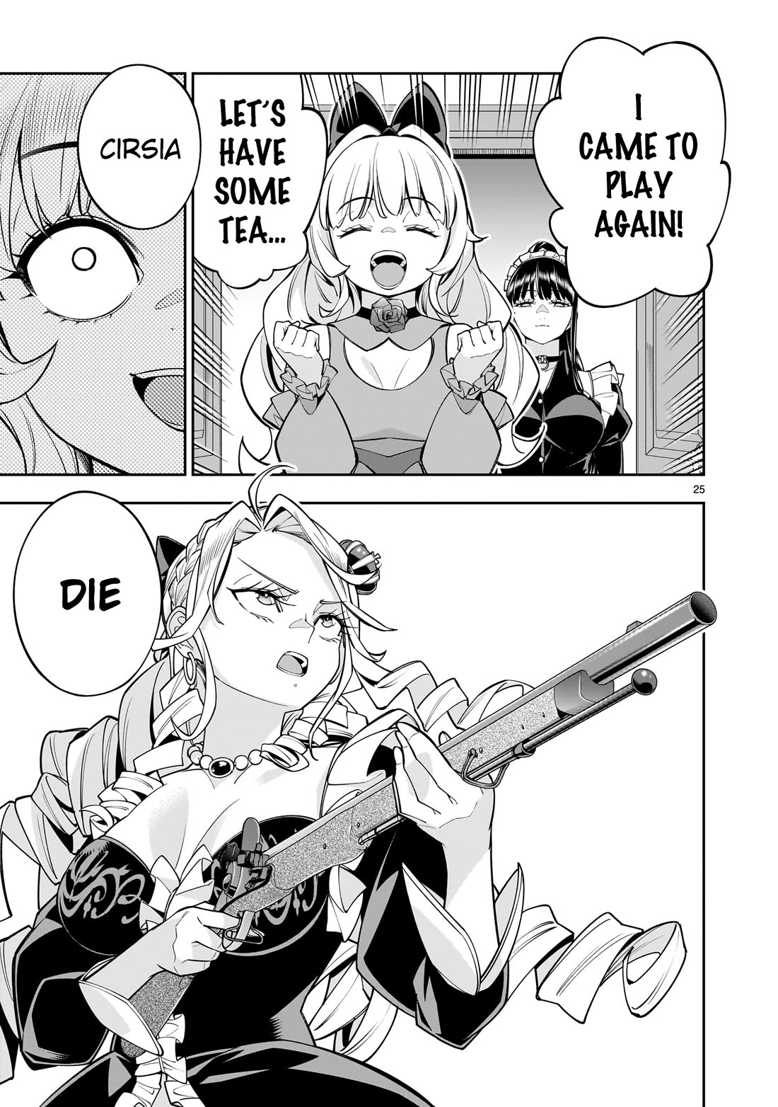 The Death Defying Princess Creates a Yuri Harem to Survive chapter 7 page 24