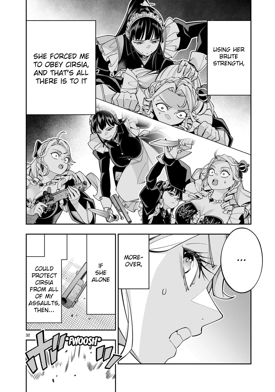 The Death Defying Princess Creates a Yuri Harem to Survive chapter 7 page 31