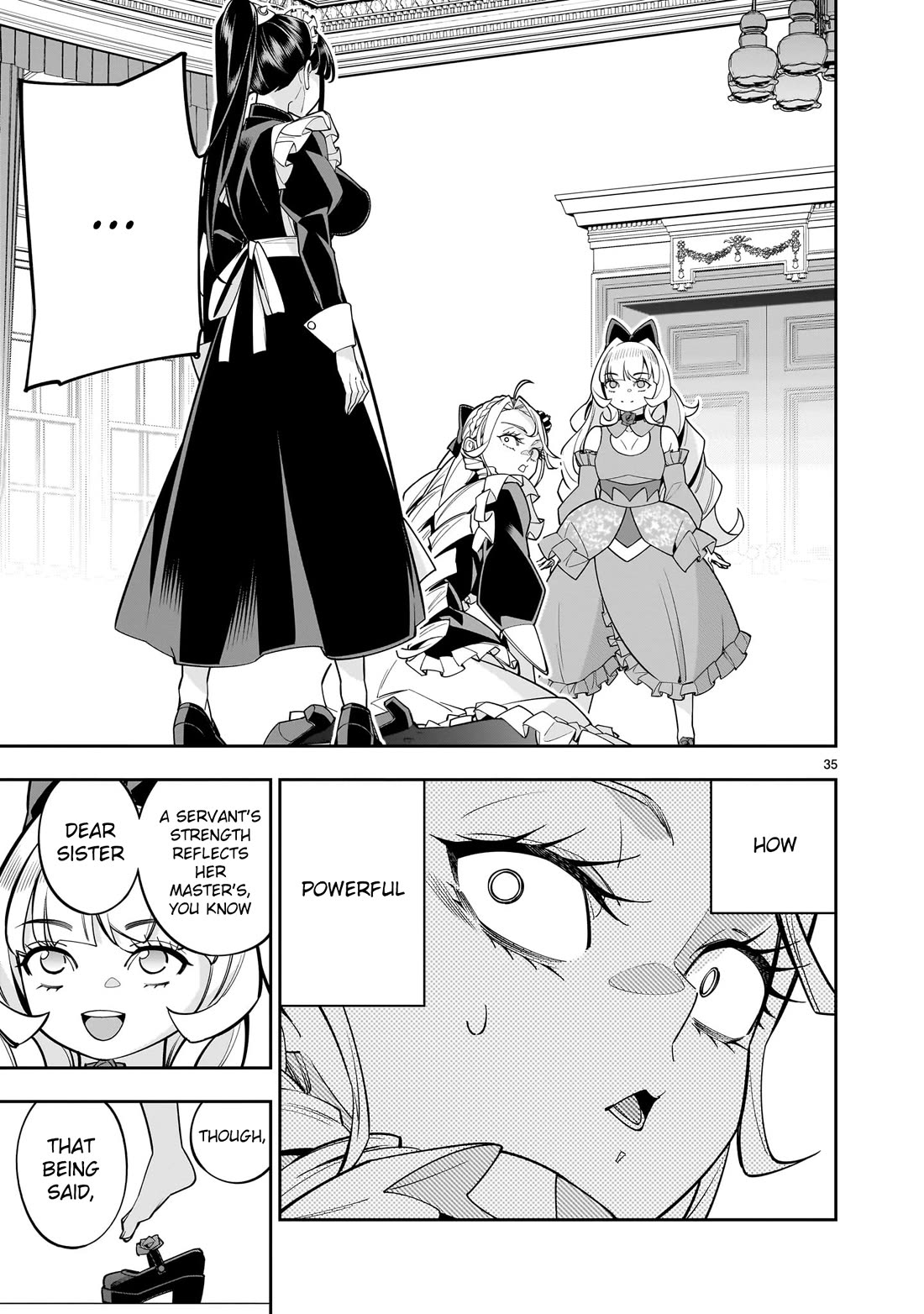 The Death Defying Princess Creates a Yuri Harem to Survive chapter 7 page 34