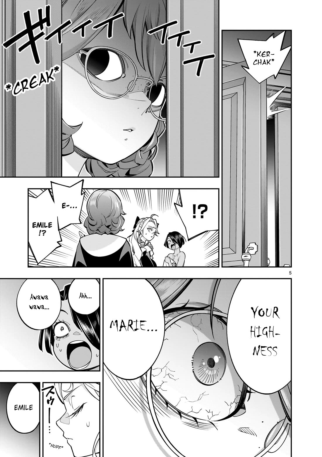 The Death Defying Princess Creates a Yuri Harem to Survive chapter 7 page 5