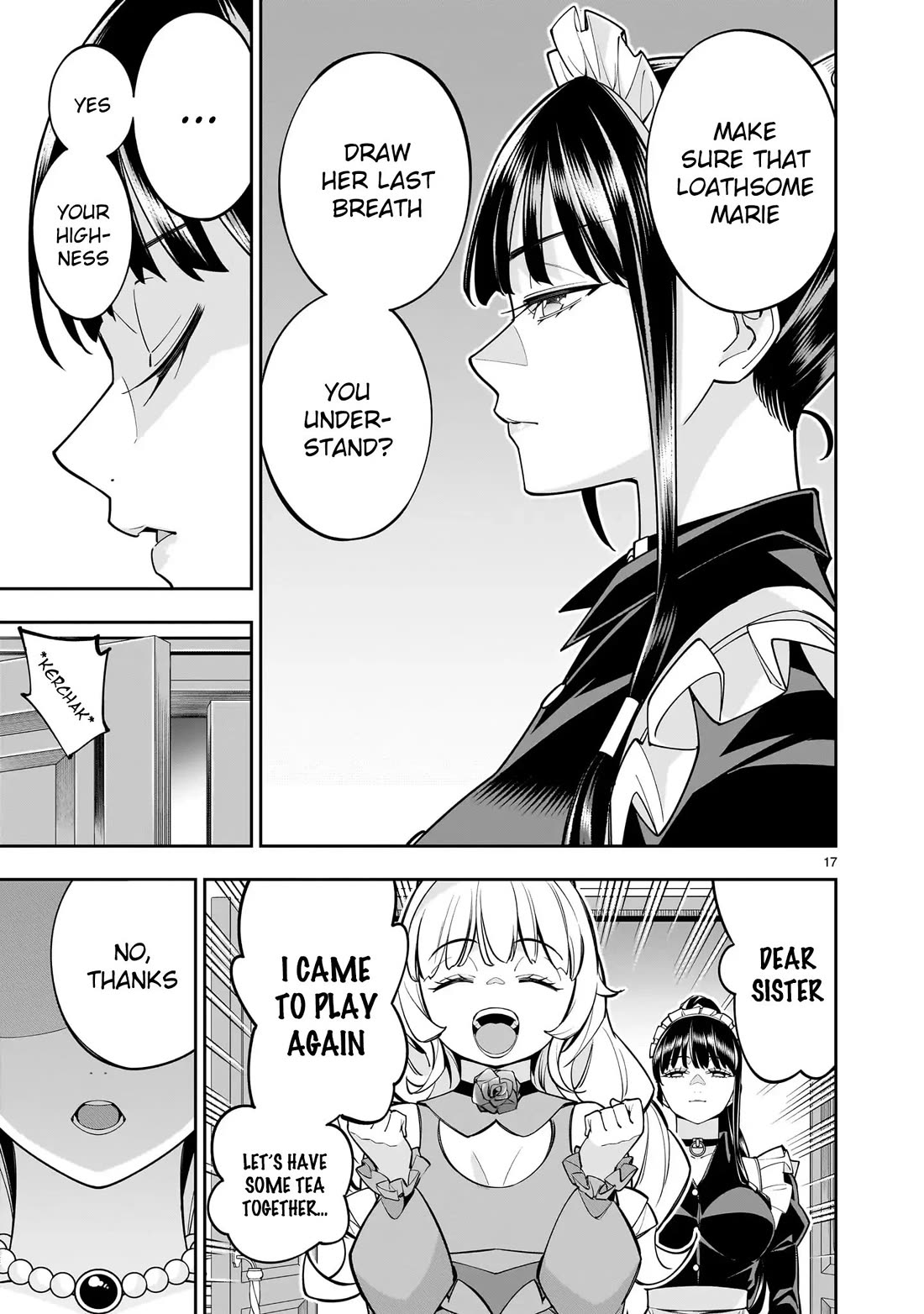 The Death Defying Princess Creates a Yuri Harem to Survive chapter 8 page 17