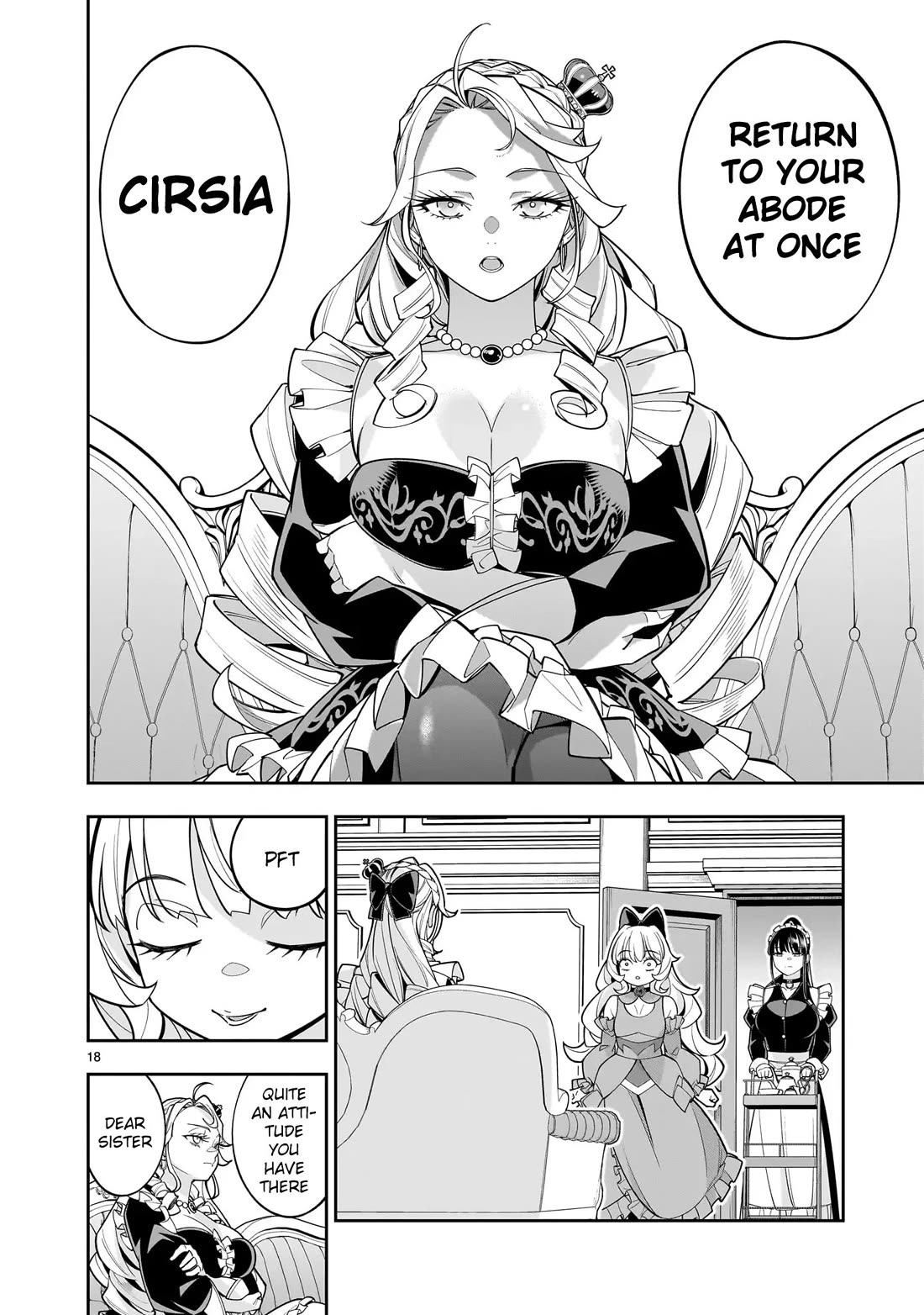 The Death Defying Princess Creates a Yuri Harem to Survive chapter 8 page 18