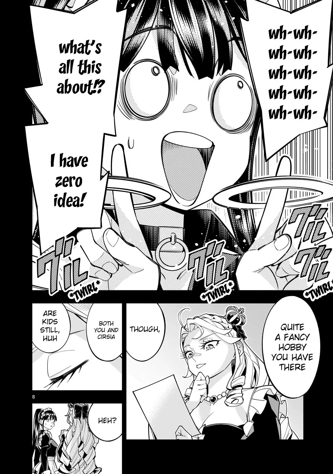 The Death Defying Princess Creates a Yuri Harem to Survive chapter 8 page 30