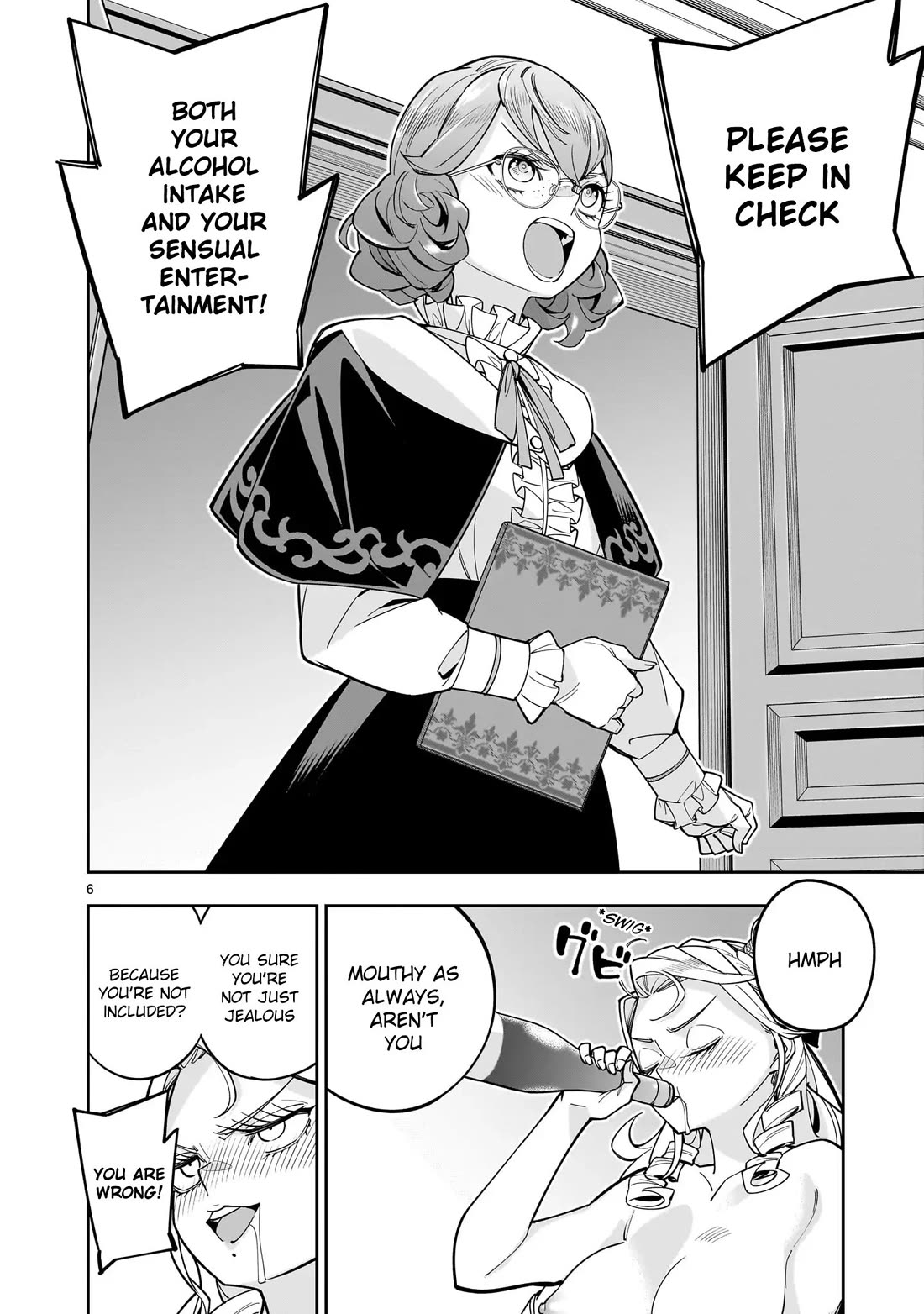 The Death Defying Princess Creates a Yuri Harem to Survive chapter 8 page 6