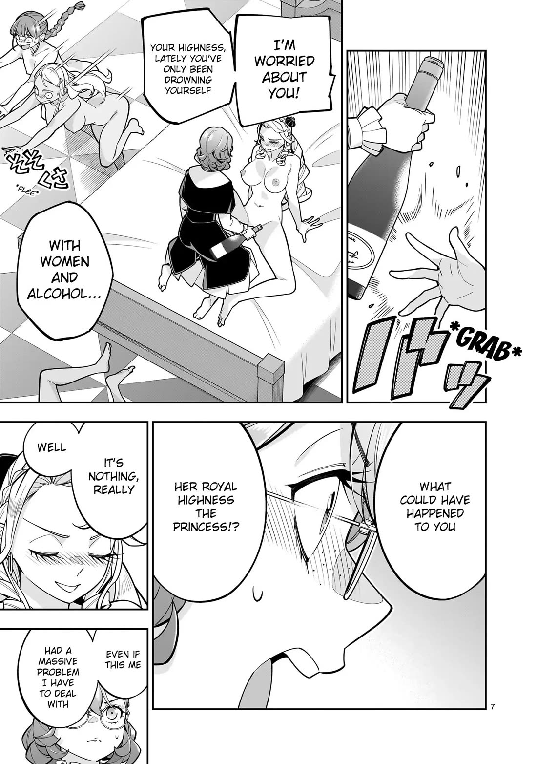 The Death Defying Princess Creates a Yuri Harem to Survive chapter 8 page 7