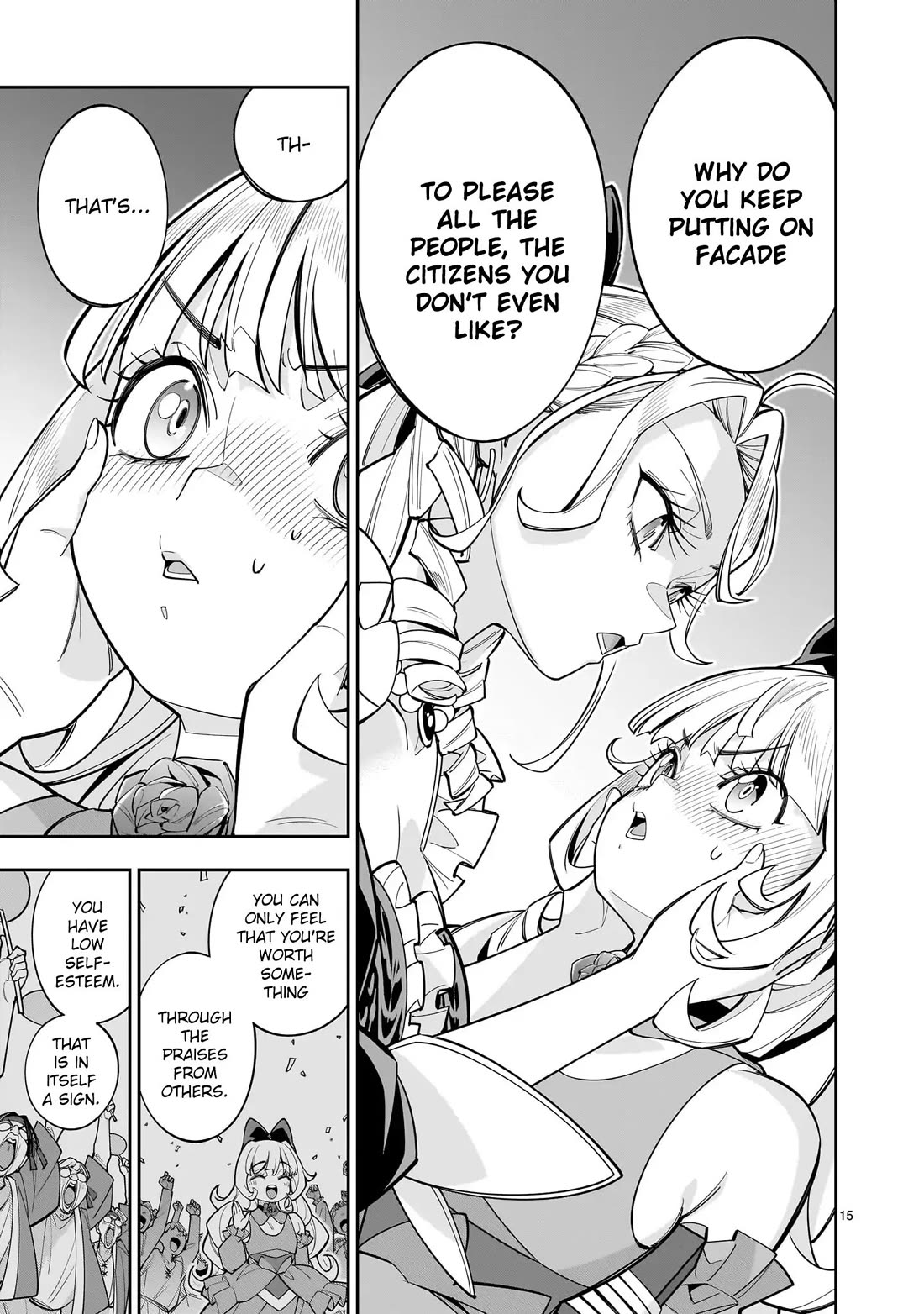 The Death Defying Princess Creates a Yuri Harem to Survive chapter 9 page 14