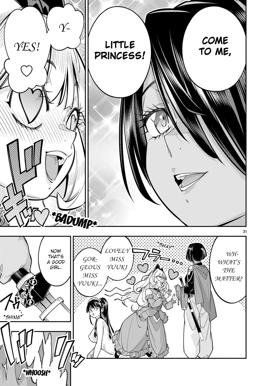 The Death Defying Princess Creates a Yuri Harem to Survive chapter 9 page 29