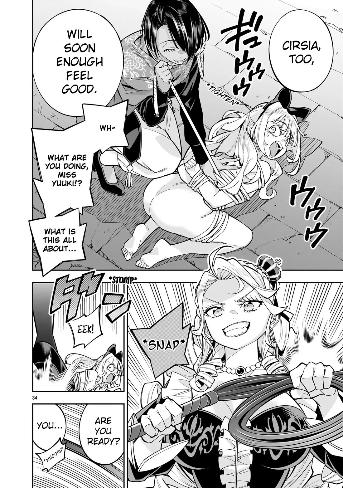 The Death Defying Princess Creates a Yuri Harem to Survive chapter 9 page 32