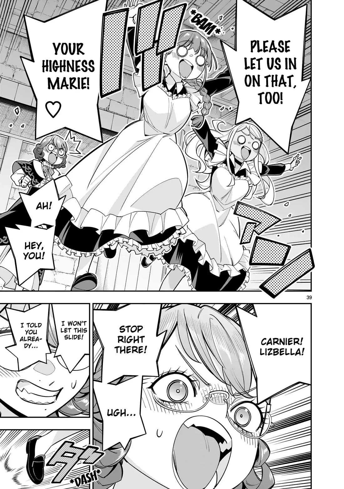 The Death Defying Princess Creates a Yuri Harem to Survive chapter 9 page 37