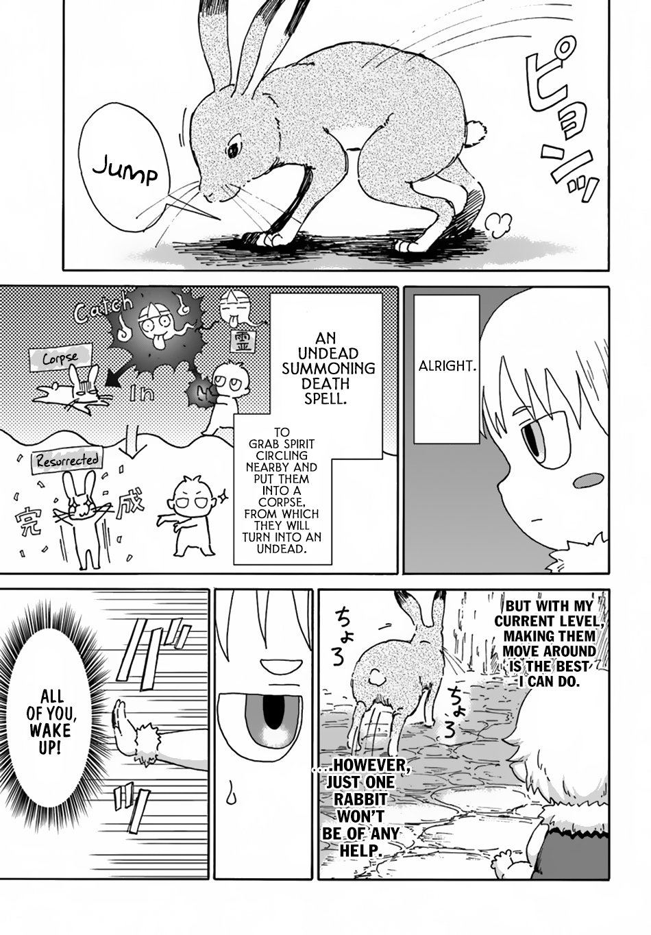 The Death Mage Who Doesn't Want a Fourth Time chapter 4 page 4