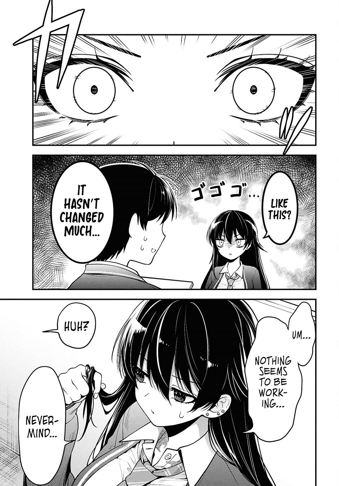 The Delinquent Shimizu-san Sitting Next to Me Has Dyed Her Hair Black chapter 1 page 24