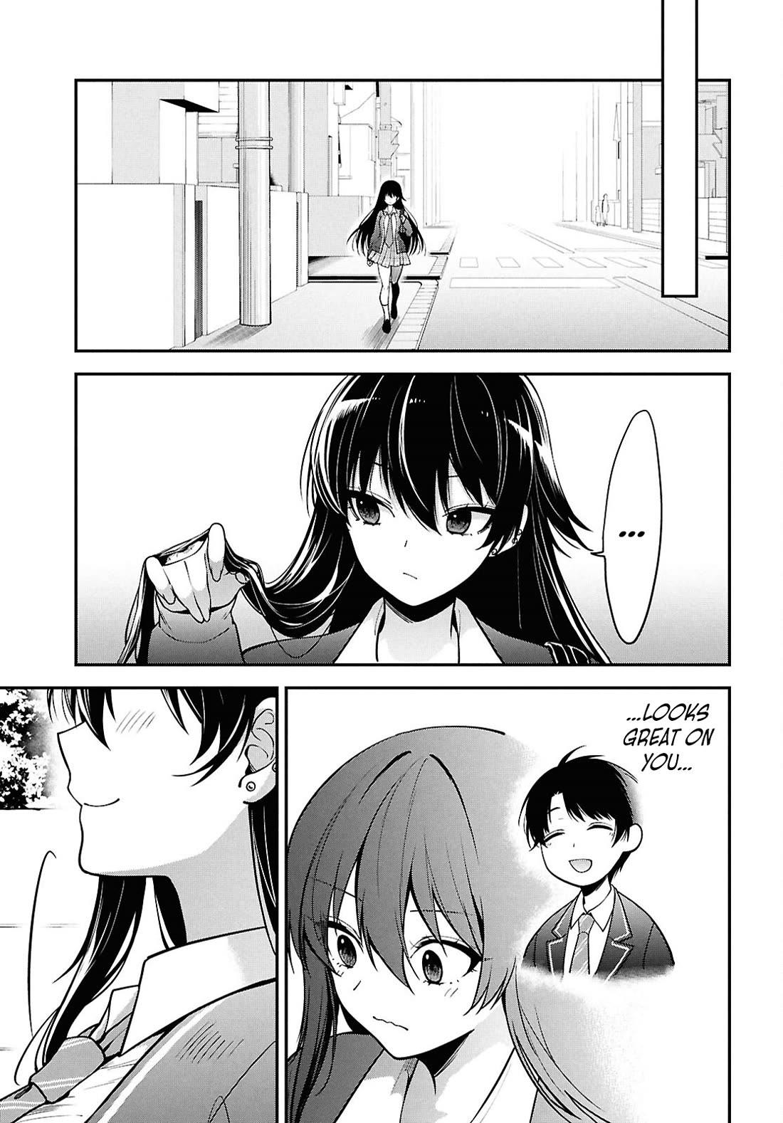 The Delinquent Shimizu-san Sitting Next to Me Has Dyed Her Hair Black chapter 1 page 33