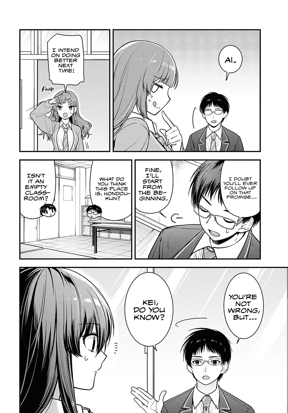 The Delinquent Shimizu-san Sitting Next to Me Has Dyed Her Hair Black chapter 10 page 17