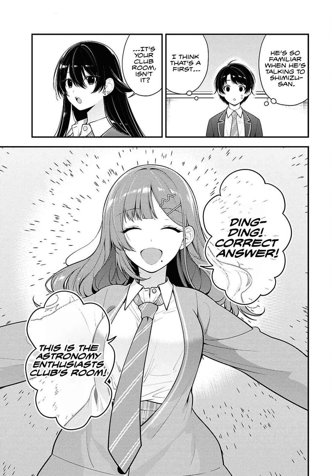 The Delinquent Shimizu-san Sitting Next to Me Has Dyed Her Hair Black chapter 10 page 18