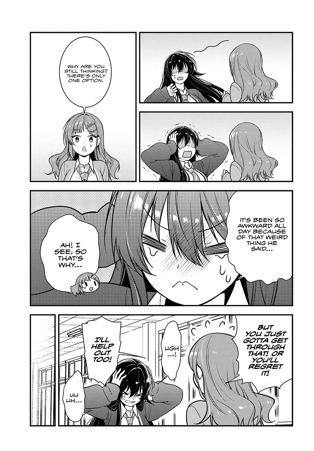 The Delinquent Shimizu-san Sitting Next to Me Has Dyed Her Hair Black chapter 10 page 30