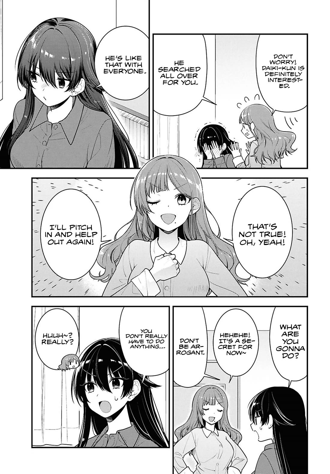 The Delinquent Shimizu-san Sitting Next to Me Has Dyed Her Hair Black chapter 10 page 4