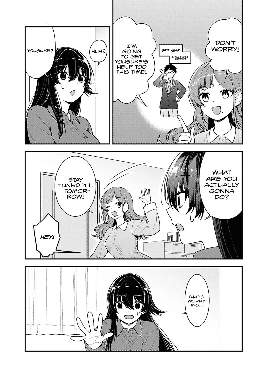 The Delinquent Shimizu-san Sitting Next to Me Has Dyed Her Hair Black chapter 10 page 6