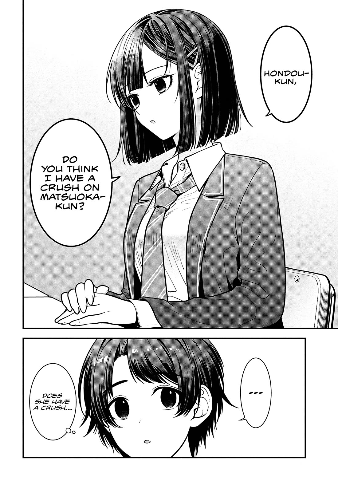 The Delinquent Shimizu-san Sitting Next to Me Has Dyed Her Hair Black chapter 11 page 12