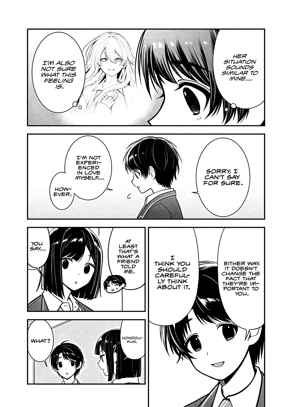 The Delinquent Shimizu-san Sitting Next to Me Has Dyed Her Hair Black chapter 11 page 13